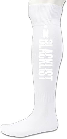 SSDDFF Adult The Blacklist TV Series Soccer Socks Sports Team White