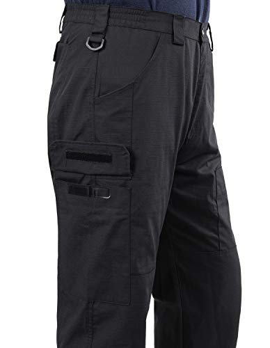 Men's Cargo Work Pants Water Resistant Rip Stop Operator Tactical Outdoor Pant - Thumbnail 6