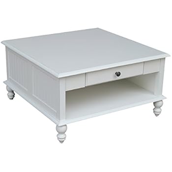 Amazon Com International Concepts Cottage Coffee Table Beach