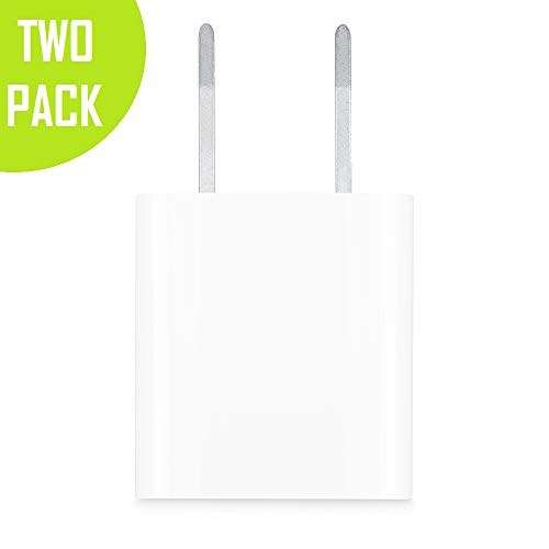 Bulk 5W USB Power Adapter White (2 Pack)