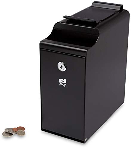 ZZap S30 Bill Drop Safe - POS Under Counter Cash Money Slot Box
