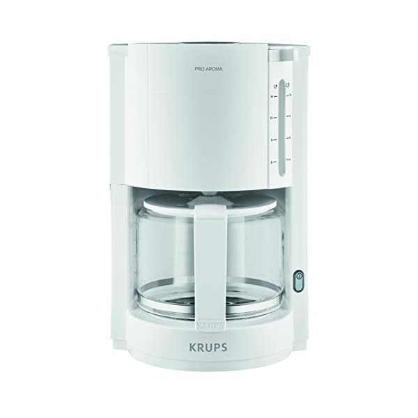 Krups F30901 Filterkaffeemaschine ProAroma | Glaskanne | Warmhaltefunktion | Automatische Abschaltung | 10 Tassen | 1…