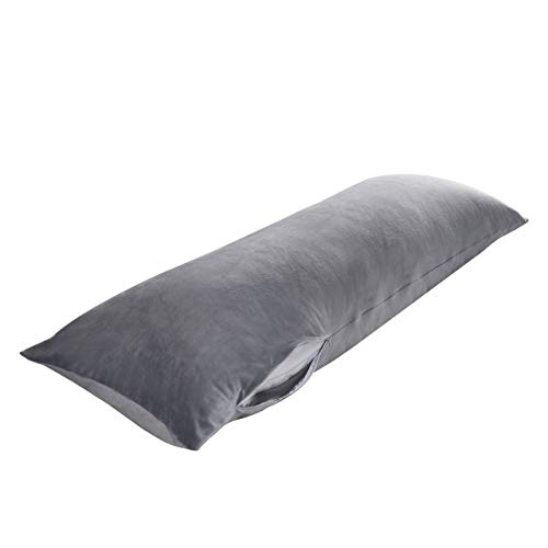 MoMA Sherpa Body Pillow Cover with Zipper - Luxury Soft Removable Body Pillow Case - Long Fuzzy Body Pillow Cover - Long Pillow Case - Thumbnail 5