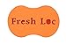 PARU Fresh LOC Hair Twist Sponge Brush, 10mm Twists, Orange