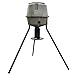 Moultrie Dinner Plate Deer Feeder | 30-Gallon | Gravity Feed |3 Camera Mounts | 200 lb. Capacity