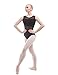 Dance Favourite Open Back O Shape Black Ballet Leotards A1B014