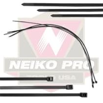 Neiko 15-Inch UV Protected Cable Ties - Pack of 500, Made in USA