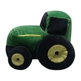 John Deere Baby Stuff John Deere Pickles 12-Inches Long Plush Shaped Pillow, Green Tractor