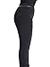 Chicwe Women's Stretch Plus Size Pull On Skinny Pants With PU Waist Trim US14-26