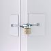 Chest Freezer Lock - White