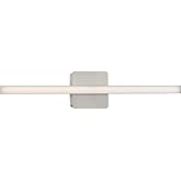Progress Lighting P300404-009-CS Phase LED Vanity, 1-Light LED 18 Watts, Brushed Nickel