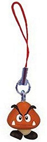 New Super Mario Brothers Wii Enemy Charm - Bad Guys - Goomba (2.5 cm Figure)