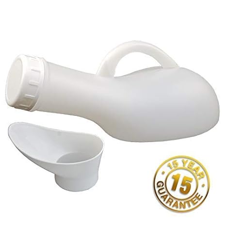 Medipaq Unisex TRAGBARES Urinal – AuslaufSICHER – Drehverschluss – Toll für Kinder, Ältere, im Auto behalten während der Reis