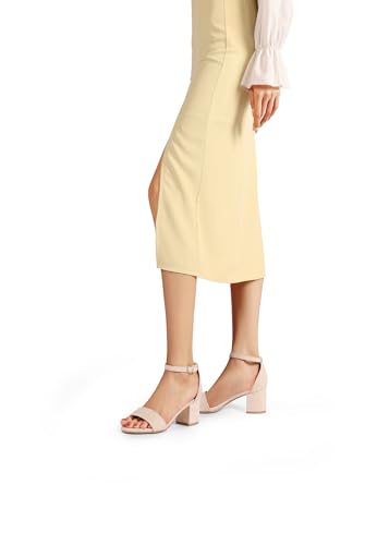 QUEEN HELENA Women Low Heel Sandals Casual Strap ZM9715