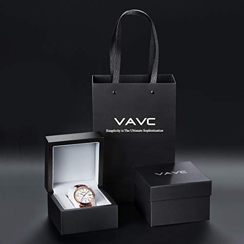 VAVC-Mens-Meteorite-Dial-Waterproof-Automatic-Self-Wind-Wrist-Watch-with-Brown-Leather-Band