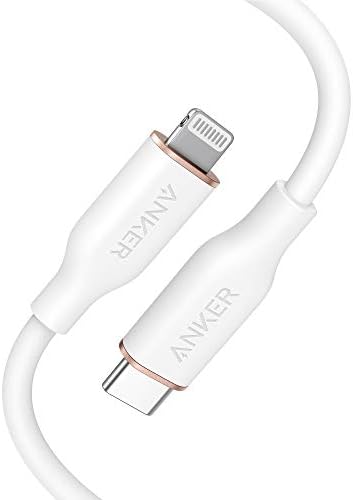 Anker USB-C to Lightning Cable, 641 Cable (Cloud White, 3ft), MFi