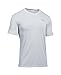 Under Armour Men's UA Streaker Run V-Neck T-Shirt Large AIR Force Gray Heather