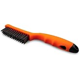 Hammer Shoe Brush - Large, Orange