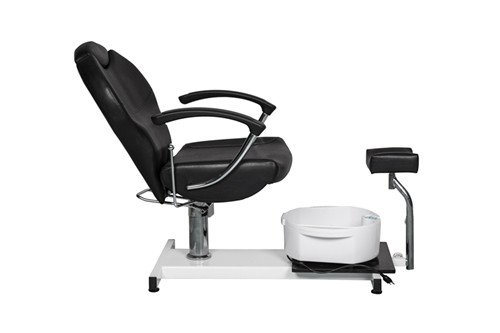 Eastmagic Pedicure Station Hydraulic Chair & Massage Foot Spa Beauty Salon Equipment (Black)