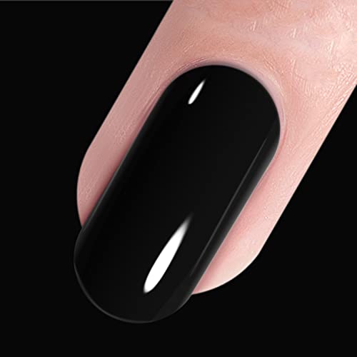 Vishine Gelpolish Professional Manicure Salon UV LED Soak Off Gel Nail Polish Varnish Color Black(1348) - Image 7
