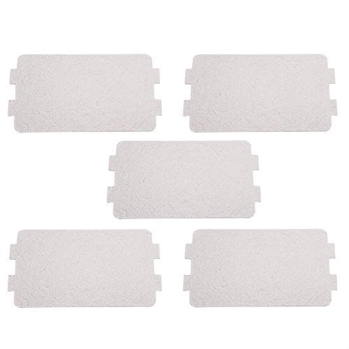 5PCS Mica Sheet, Microwave Oven Repairing Part Mica Plates Sheets Microwave Oven Mica Plate Sheet Replacement Repairing Accessory for Microwave Oven