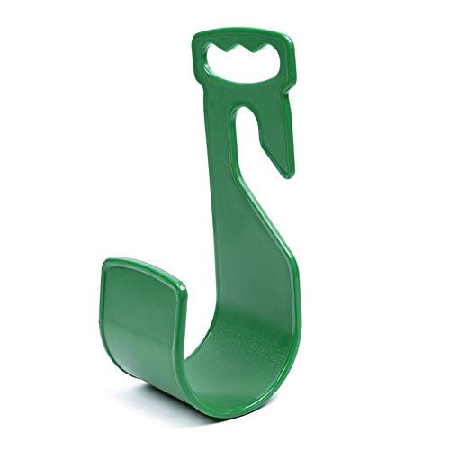 JISETY Hanger Abs Portable Home Storage Durable Hose Holder Rack Flexible Garden Hook Green Wall Mounted Expandable