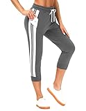 SPECIALMAGIC Capri Sweatpants for Women Sports
