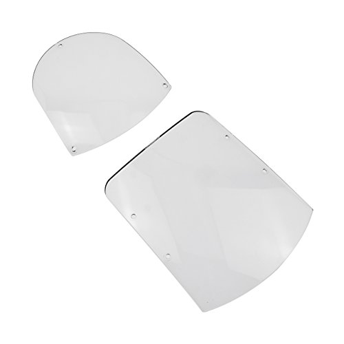 Rebacker Motorcycle ABS Windshield Quarter Fairing Kit For Sportster XL 883 1200 88-16 Dyna Models 95-05 FXR 86-94
