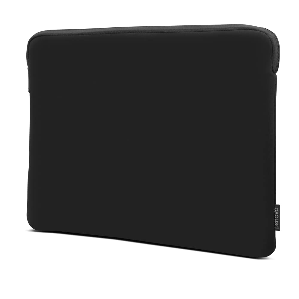 Photo 1 of Lenovo Basic Laptop Sleeve 14 Inch Notebook/Tablet Compatible with MacBook Air/Pro Neoprene Material - Soft Fleece Lining - Zippered Top Opening - Black