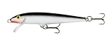 Rapala Original Floater 09 Fishing lure (Silver, Size- 3.5), Outdoor Stuffs