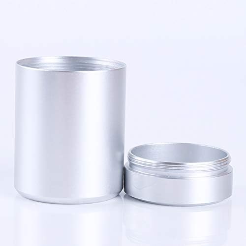Tea Caddies - Airtight Smell Proof Container Aluminum Herb Stash Jar Tea Coffee Storage Box Caddies - Caddies Caddies Coffee Knock Stash Container Smell Proof Puer Storage Ceramic Bean Canist