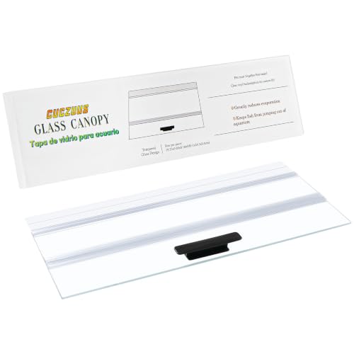 CUCZUUS 10-Gallon Glass Canopy