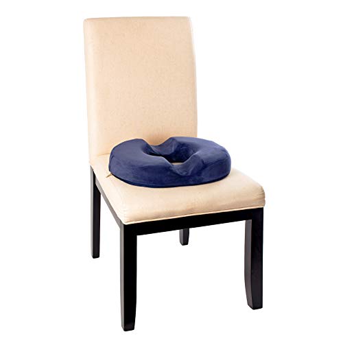 Donut Pillow for Tailbone Pain & Hemorrhoids Cushion for Comfort