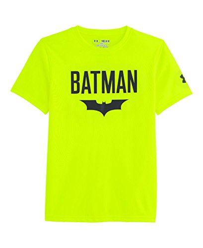 Under Armour Big Boys' Alter Ego Batman Cave T-Shirt YXL High-Vis Yellow