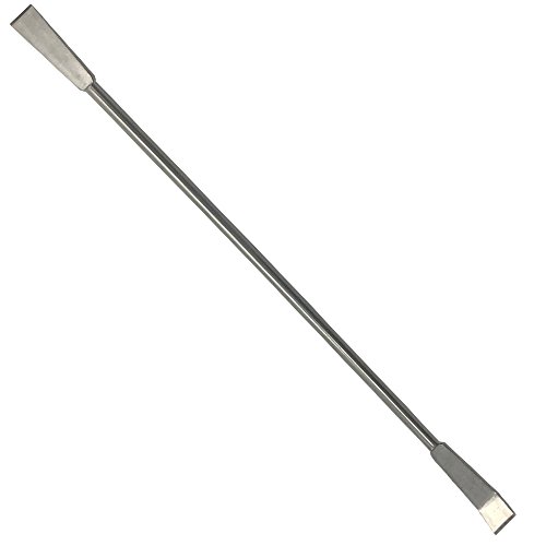 OESS Micro Lab Scoop Reagent Laboratory Mixing Spatula 22cm Long Sampling Spoon Stainless Steel Pack 4Pcs - Thumbnail 6