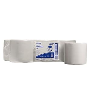 Kimberly-Clark WYPALL L20 Ruitenwissers – Centrefeed Roll – Wit – 6 rollen x 400 vellen + GRATIS UK leveren