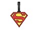 CellDesigns Cartoon Luggage Tag Suitcase ID Tag with Adjustable Strap(Superman Symbol)