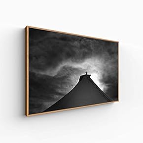 Canvas Wall Art for Living Room, Bedroom Monochrome Landscape Framed Canvas Prints for Home Decoration Ready to Hang - 16x24 inches