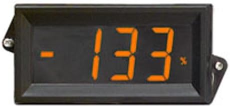 Open Source Meter OSMVP-809A Digital Panel Meter AMBER NEG Backlight 31/2 Digit LCD Display V-In 10V 5V 200mV DC User Selectable Eng Units °F °C PSI % Decimal Points 3 Position Adjustable Span and Offset Standard 1/8 DIN Package Accuracy ±(0.05% fs+1ct)
