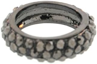 Stnthetic Pave Band Ring