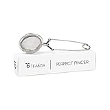 Teabox Tea Infuser (Perfect Tea Tong, Tea Maker, Perfect Pincer, Tea Ball, Tea Strainer, Ball Infuser, Tea Filter, Stainless Steel) | 1 Unit