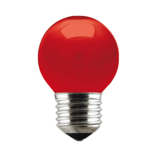 Lâmpada 15w Bolinha Vermelha 127v Taschibra