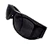 ELLITE HD Clear Vision UV Protection Wraparound Glasses Wear Over Sunglasses Eyewear -Black