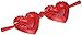 Norpro Heart Dough and Dumpling Press, Red, 6.75