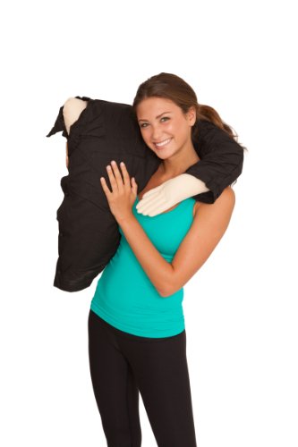 Boyfriend Pillow Black A Comfortable Full Body Pillow Import It All