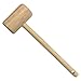 Fox Run Wooden Crab Mallet, 8 x 2.25 x 1.25 inches, Brown