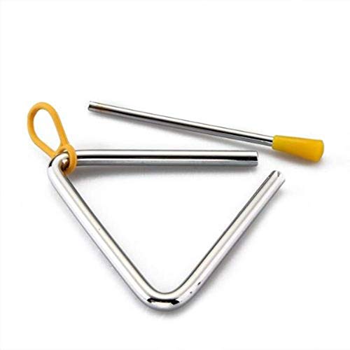 Xeminor Kids Musical Instrument Percussion Triangle Bell Kindergarten Teaching Kits Comfortable and Environmentally