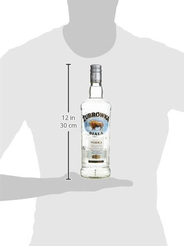 ŻUBRÓWKA BIAŁA Vodka (1 x 700 ml), polnischer Vodka mit der Kraft des Bisons, kristallklarer Vodka aus den Wäldern… – Bild 4