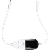 Replacement Remote Controller for SJHSJH Red Light Therapy Mat, Smart Control with Timer &amp; 5 Intensity Levels, Compatible with 660nm &amp; 850nm LED Therapy Blanket