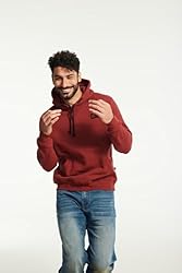 Cat Men's Trademark Banner Hoodies Featuring Logo